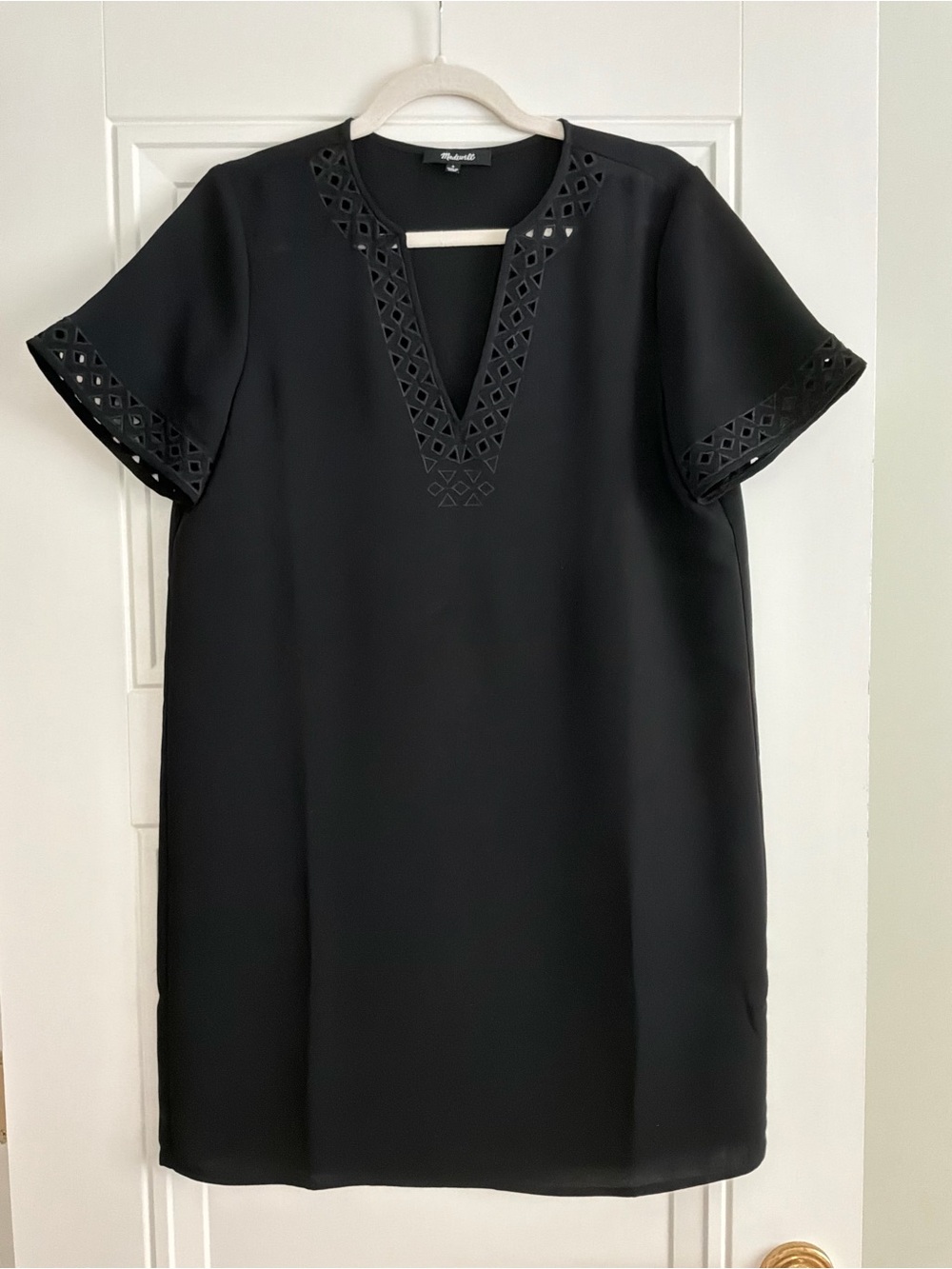 Madewell VNeck Black Dress
